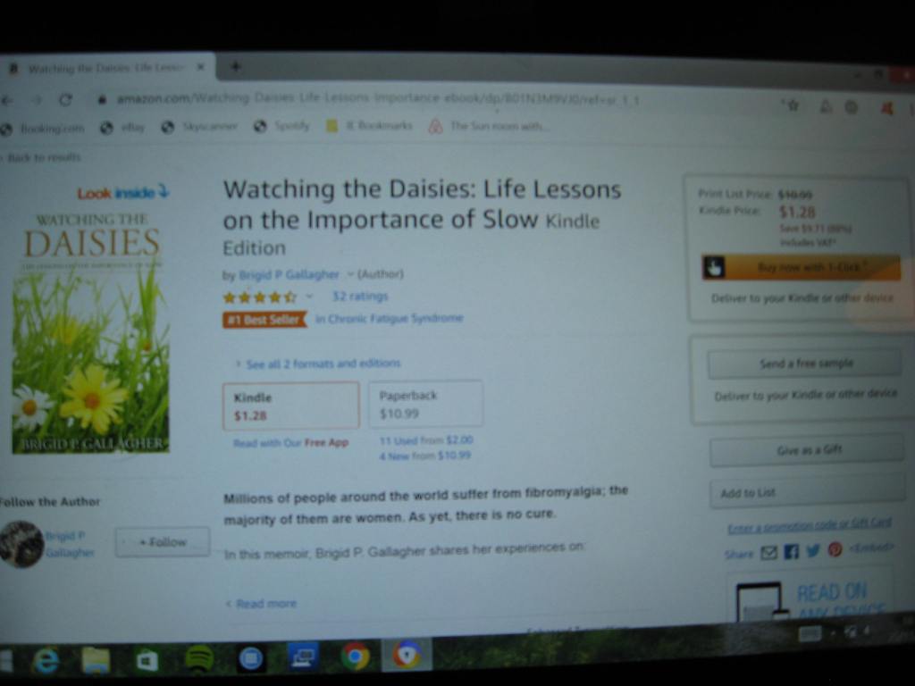 Watching the Daisies is #1 Best Seller on Amazon&nbsp;US!
